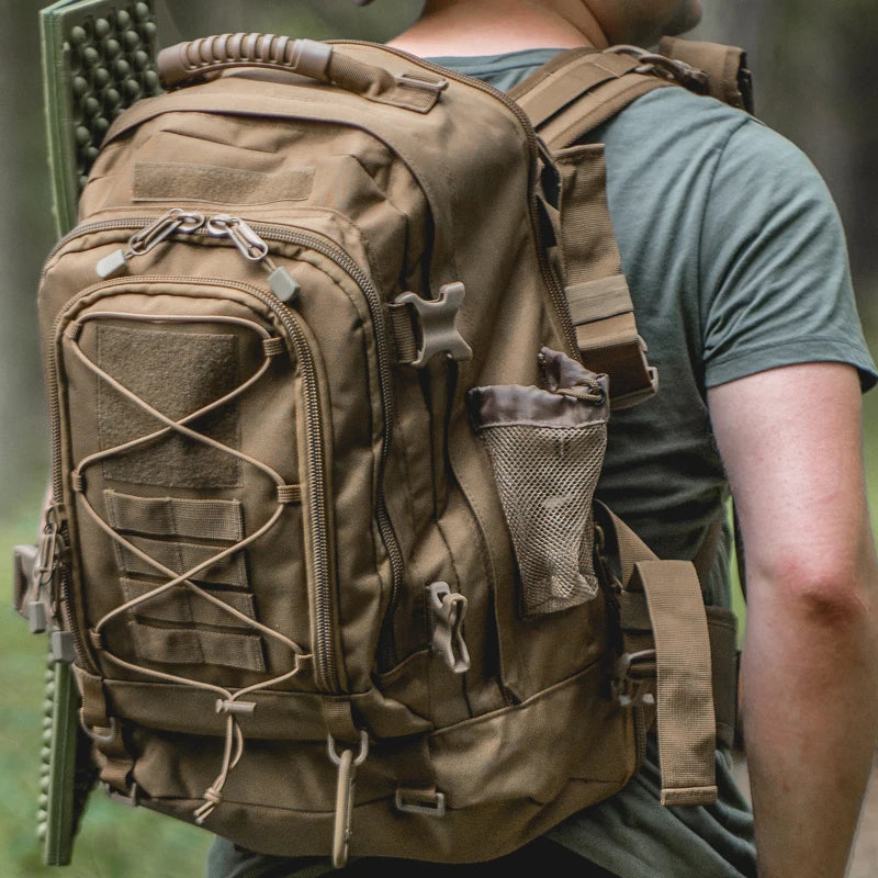 65L Military Hiking Backpack