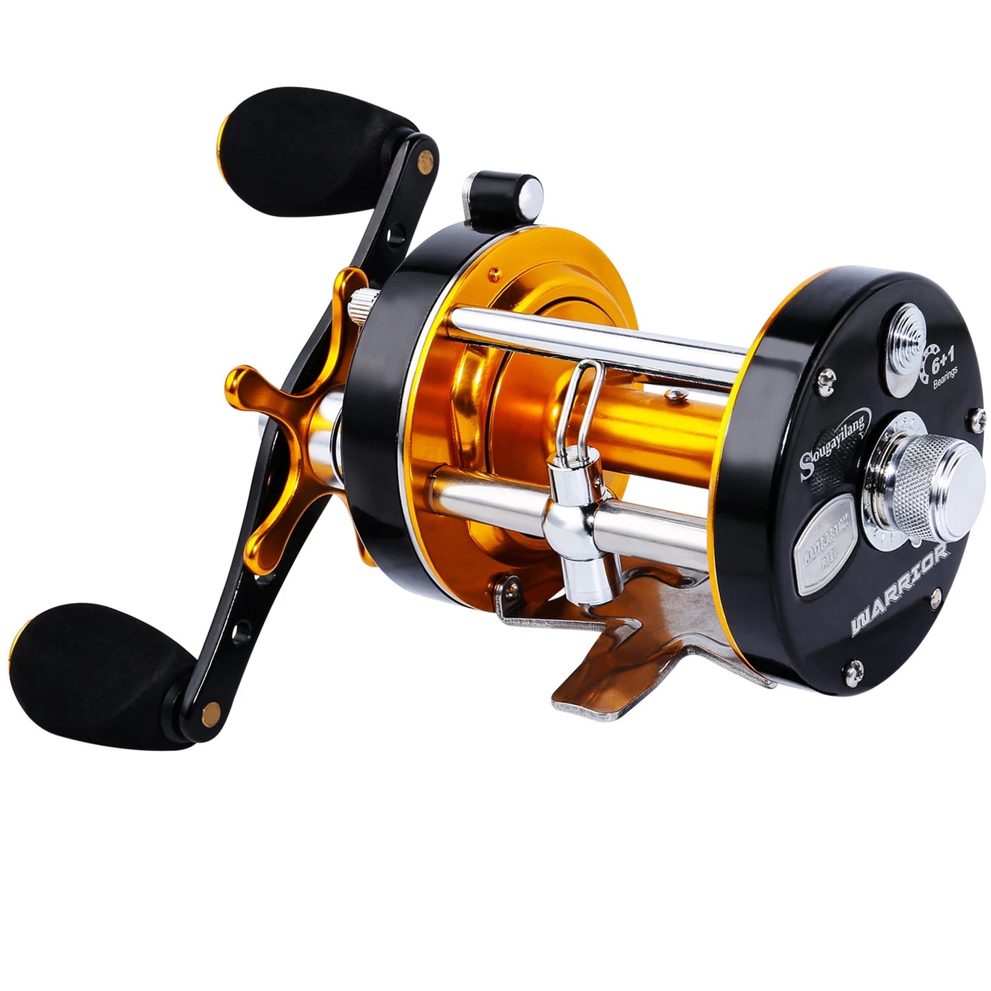 Saltwater Baitcasting Trolling Fishing Reel 5.3:1 Max Drag 20kg