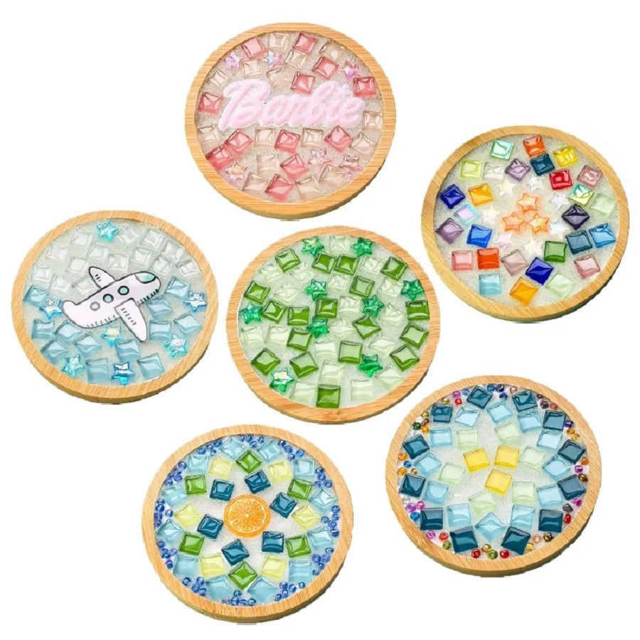 DIY Mosaic Tiles Set for Crafts