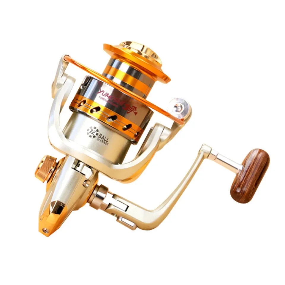 Aluminum Fishing Reel 12BB Anti Corrosion