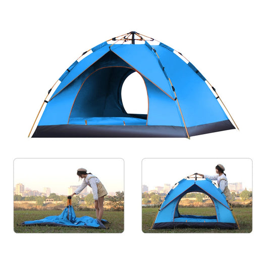 Outdoor Pop Up Camping Tent Water-Resistant Portable Instant Shelter