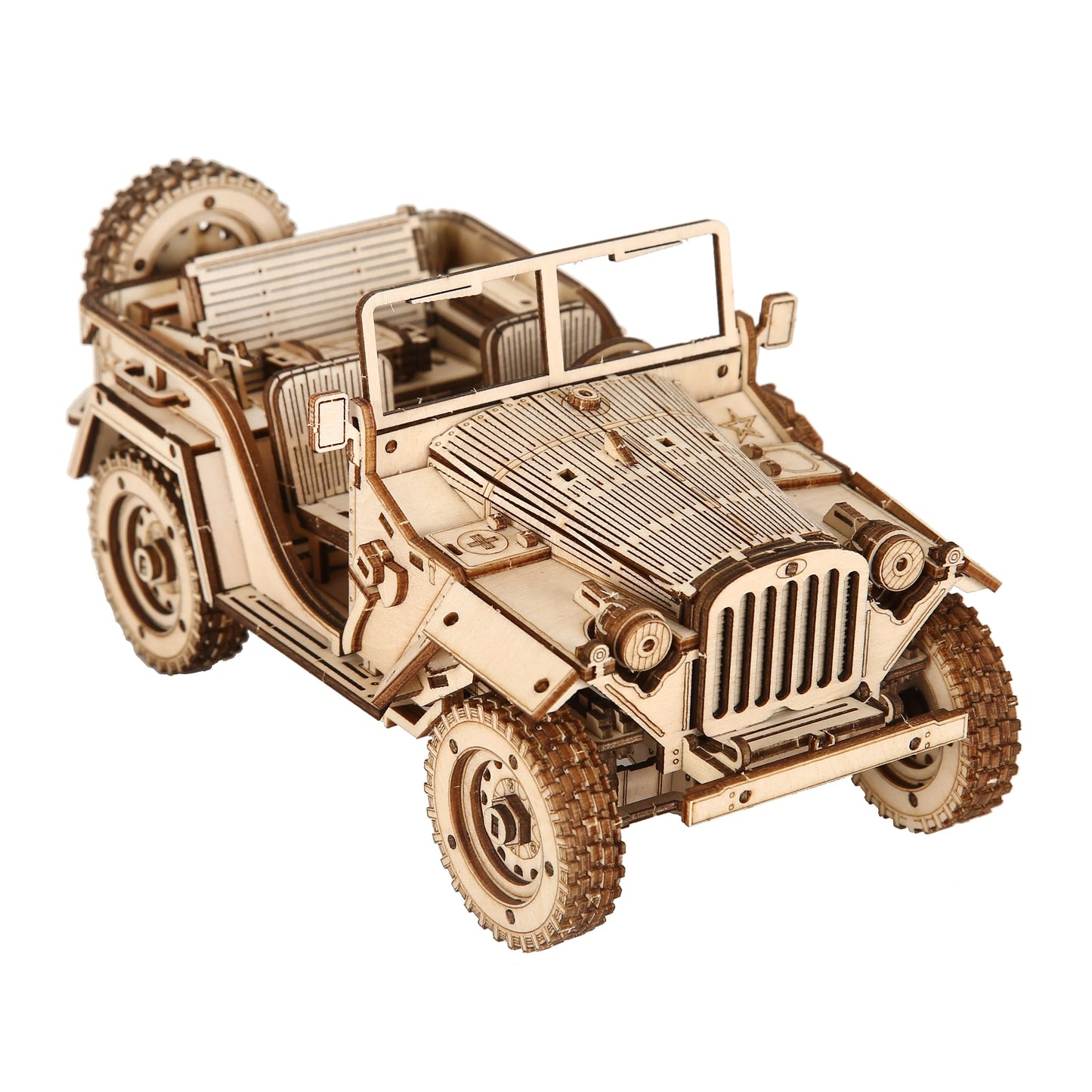 Jeep 3D Wooden Puzzle Model Kit