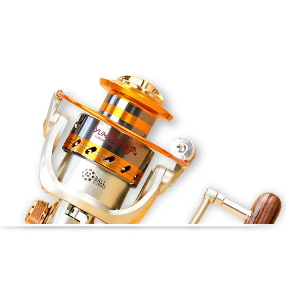 Aluminum Fishing Reel 12BB Anti Corrosion