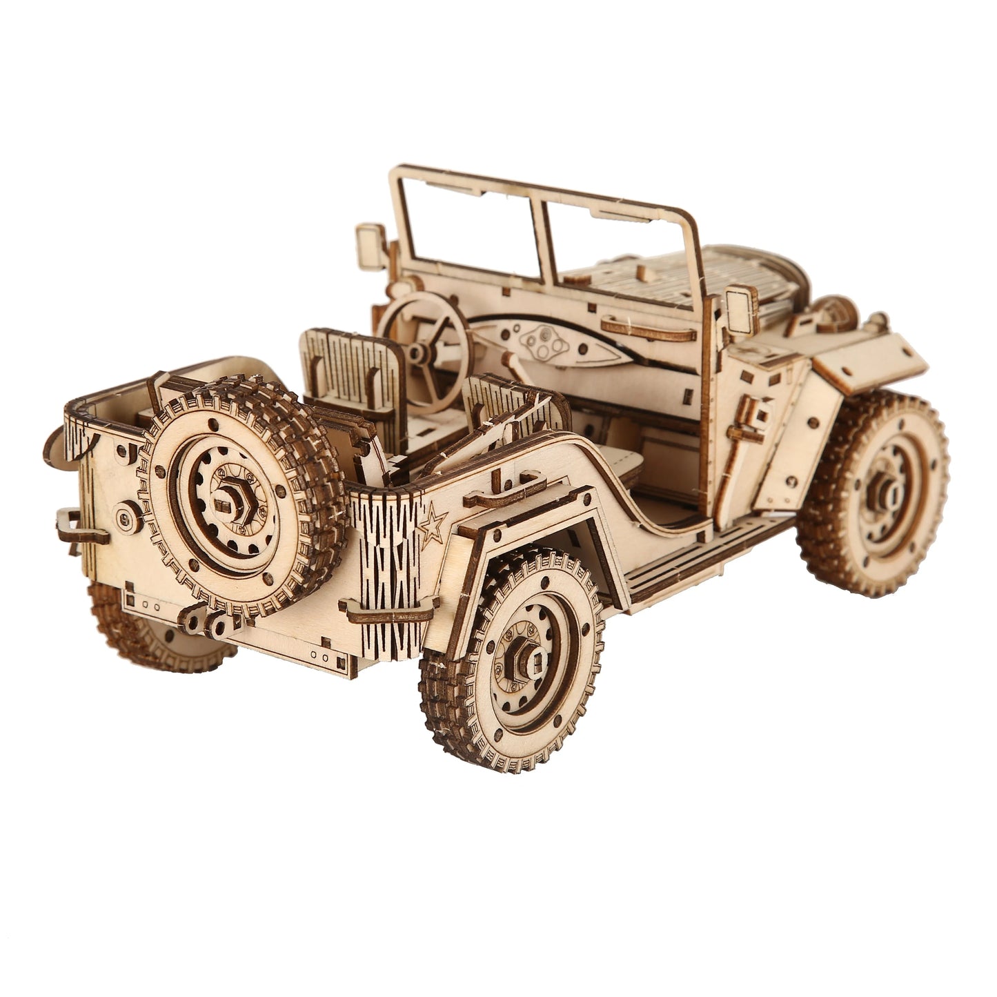 Jeep 3D Wooden Puzzle Model Kit