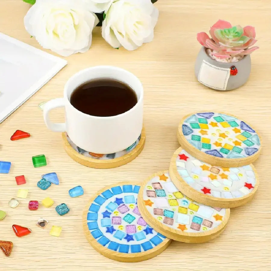 DIY Mosaic Tiles Set for Crafts