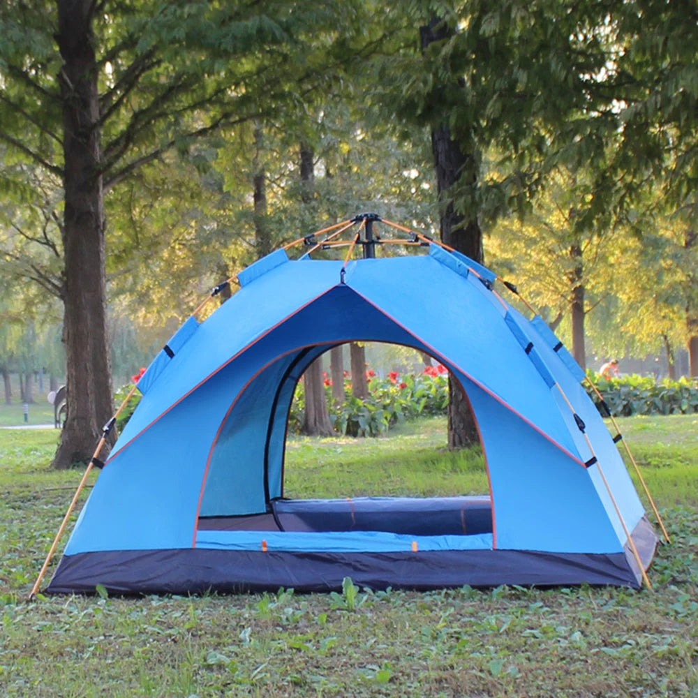 Outdoor Pop Up Camping Tent Water-Resistant Portable Instant Shelter