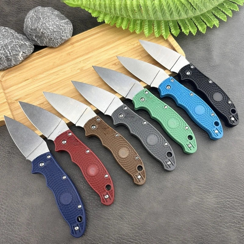 Folding Knife Multi-Purpose EDC with Nylon Fiber Handle