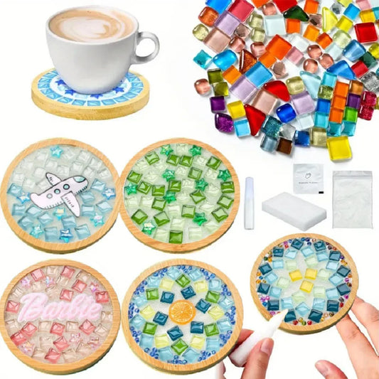 DIY Mosaic Tiles Set for Crafts