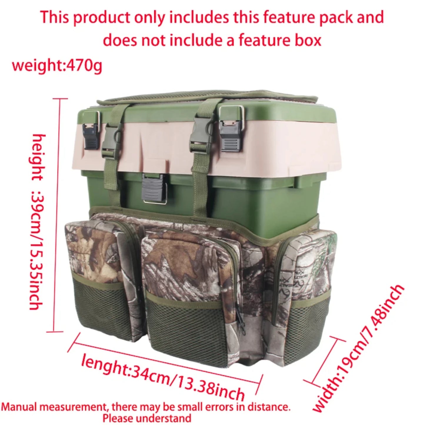 Multifunctional Fishing Tackle Backpack