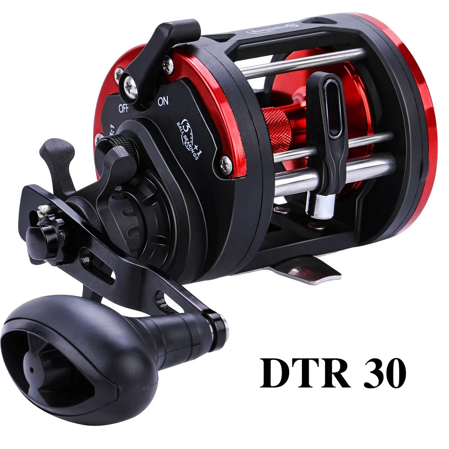 Saltwater Trolling Drum Fishing Reel Large Line Capacity