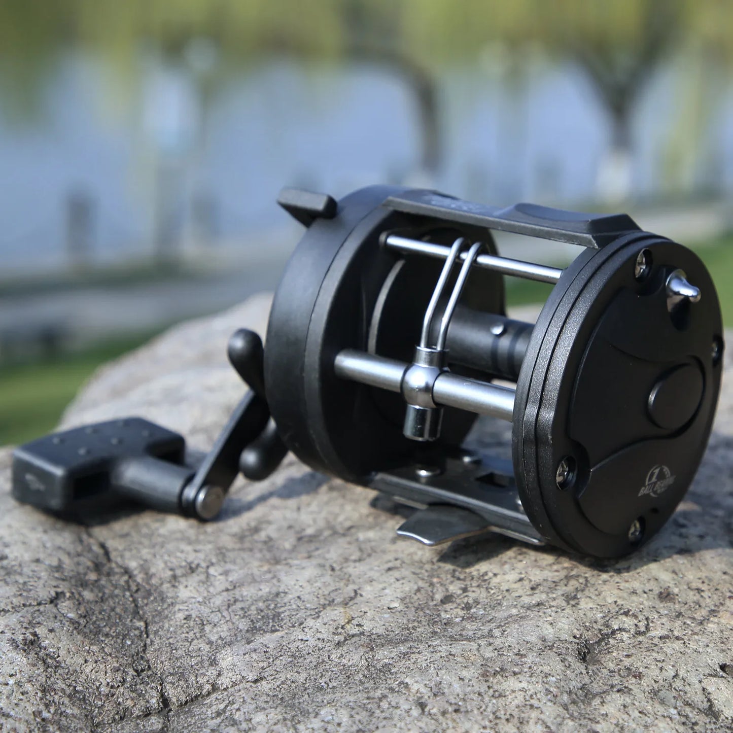 Saltwater Trolling Drum Fishing Reel Large Line Capacity