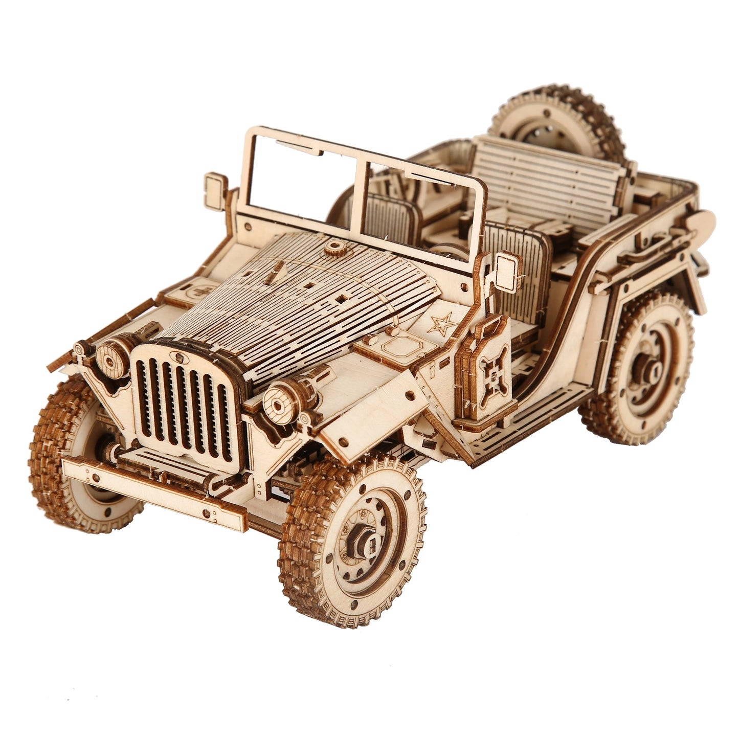 Jeep 3D Wooden Puzzle Model Kit